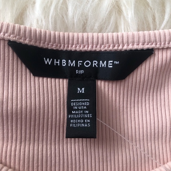 WHBM Ribbed Tank - Picture 4 of 5